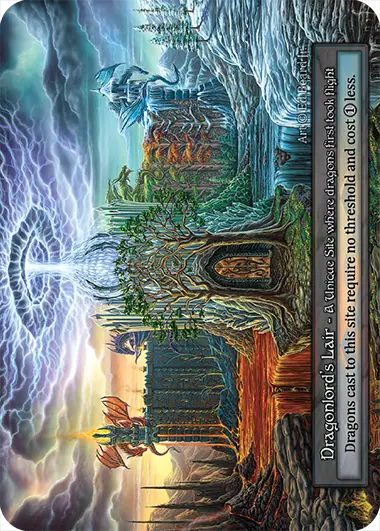 Dragonlord's Lair - Dragonlord Foil Un. - Trolls of the Realm